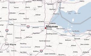 Image result for Maumee Ohio Map