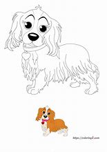 Image result for Cocker Spaniel Dog Coloring Pages