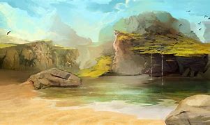 Image result for Poster Colour Painting Landscape