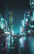 Image result for Aesthetic Blue City Night