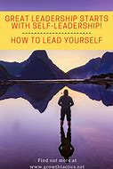 Image result for Self Leadership Examples