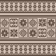 Image result for Brown Flower Pattern