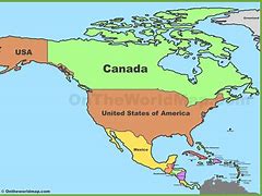 Image result for 5 Countries in North America