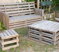 Image result for DIY Pallet Outdoor Furniture