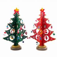 Image result for Decorated Wooden Christmas Trees