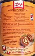 Image result for Libby's Pumpkin Pie Recipe Printable