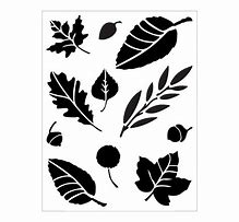 Image result for Leaf Stencil Art