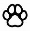 Image result for Dog Paw Print Stickers