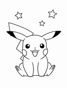 Image result for Dibujo De Picachu Para Colorear