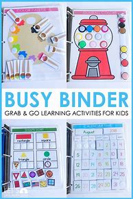 Image result for Preschool Learning Binder Printables