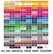 Image result for Krylon Enamel Spray Paint Color Chart