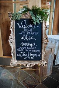 Image result for Wedding Signage Ideas