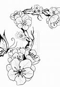 Image result for Cherry Blossom Tree Stencil