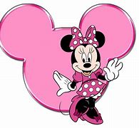 Image result for Pink Minnie Mouse Head PNG