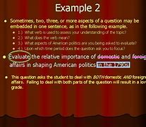 Image result for Apush Thesis Statement Examples