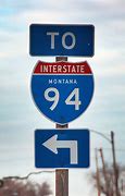 Image result for Interstate Sign Montana