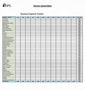 Image result for Small Business Expense Spreadsheet Template