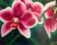 Image result for Orchid Paintings Famous