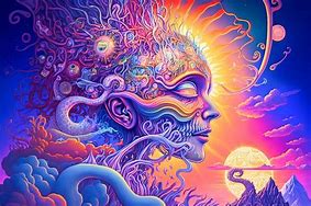 Image result for Psychedelic Art Face