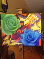 Image result for Victorian Roses Oil Painting