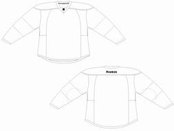 Image result for Blank Hockey Jersey Template