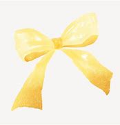 Image result for Yellow Hair Bow Clip Art