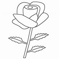 Image result for Free Rose Coloring Pages