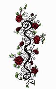 Image result for Rose with Thorns Clip Art