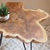 Image result for Slice of Tree Trunk Table