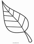 Image result for Coloring Picture of Leaf