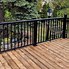 Image result for Black Aluminum Stair Railing