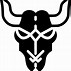 Image result for Cow Skull ClipArt Black and White