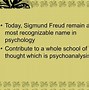 Image result for Sigmund Freud Theoreis