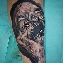 Image result for Evil Skull Sleeve Tattoos