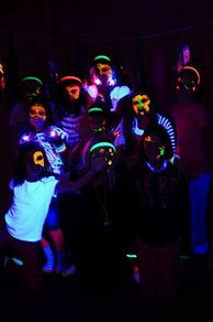 Image result for Neon Glow in the Dark Background Party