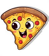 Image result for Cartoon Pizza Slice No Background