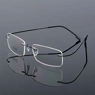 Image result for Titanium Rimless Glasses Frames