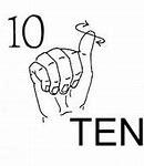 Image result for Sign Language Number 10