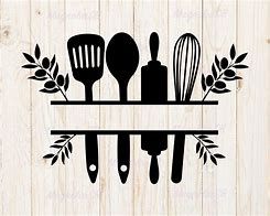 Image result for Kitchen Recipe SVG