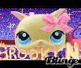 Image result for Littlest Pet Shop Yellow and White Cat