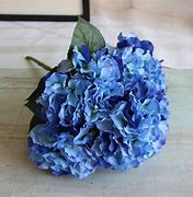 Image result for blue fake flowers bouquet