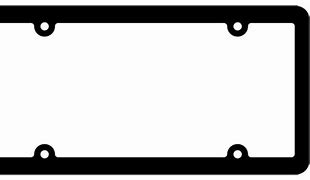 Image result for License Plate Clip Art