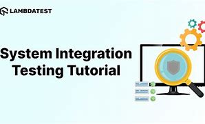 Image result for System Integration and Architecture 1 Pic