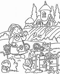 Image result for Garden Coloring Pages