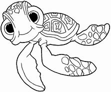 Image result for Nemo Sea Turtle Coloring Pages