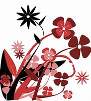 Image result for Abstract Flower Clip Art