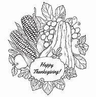 Image result for Thanksgiving Harvest Coloring Pages