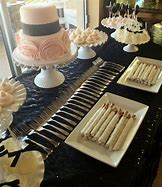 Image result for Bridal Shower Dessert Table