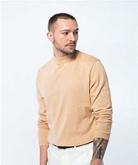 Image result for Nike Sweatshirt Mock Neck Camel