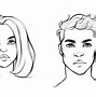 Image result for Male Face Angular Drawing